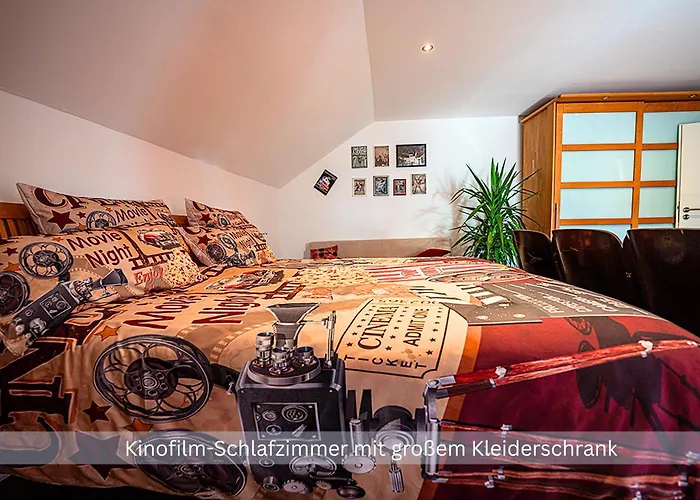Kinofilmwohnung Mit Grossem Dachgarten Im Gaestehaus Graf-schmelzer 公寓