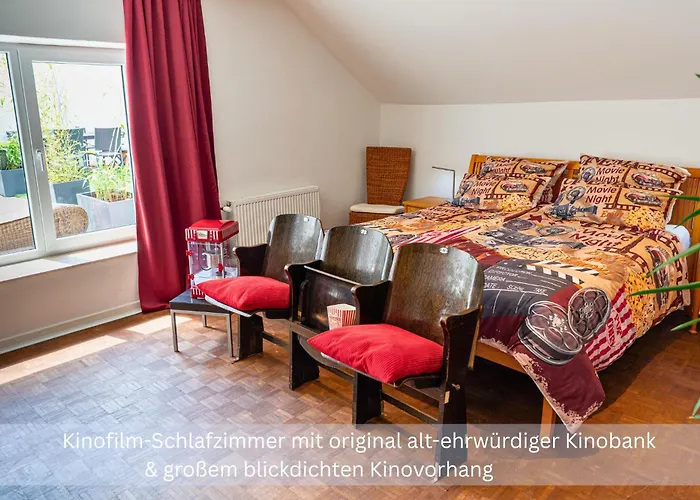 Kinofilmwohnung Mit Grossem Dachgarten Im Gaestehaus Graf-schmelzer 公寓